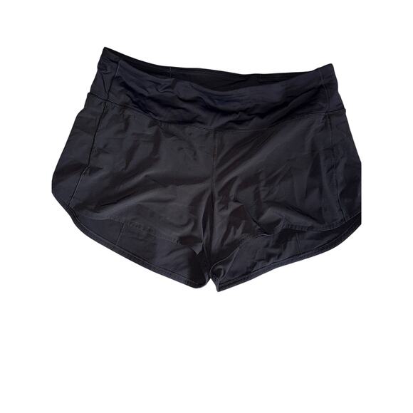 LULULEMON SHORTS SIZE 16 black - Picture 1 of 5